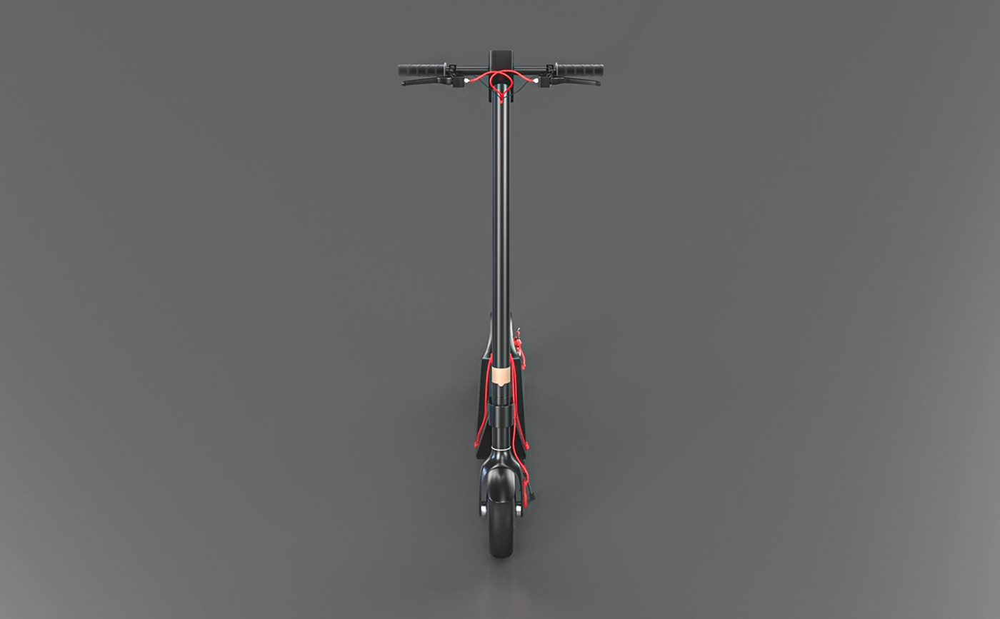 Scooter，3dsmax，Render，black，