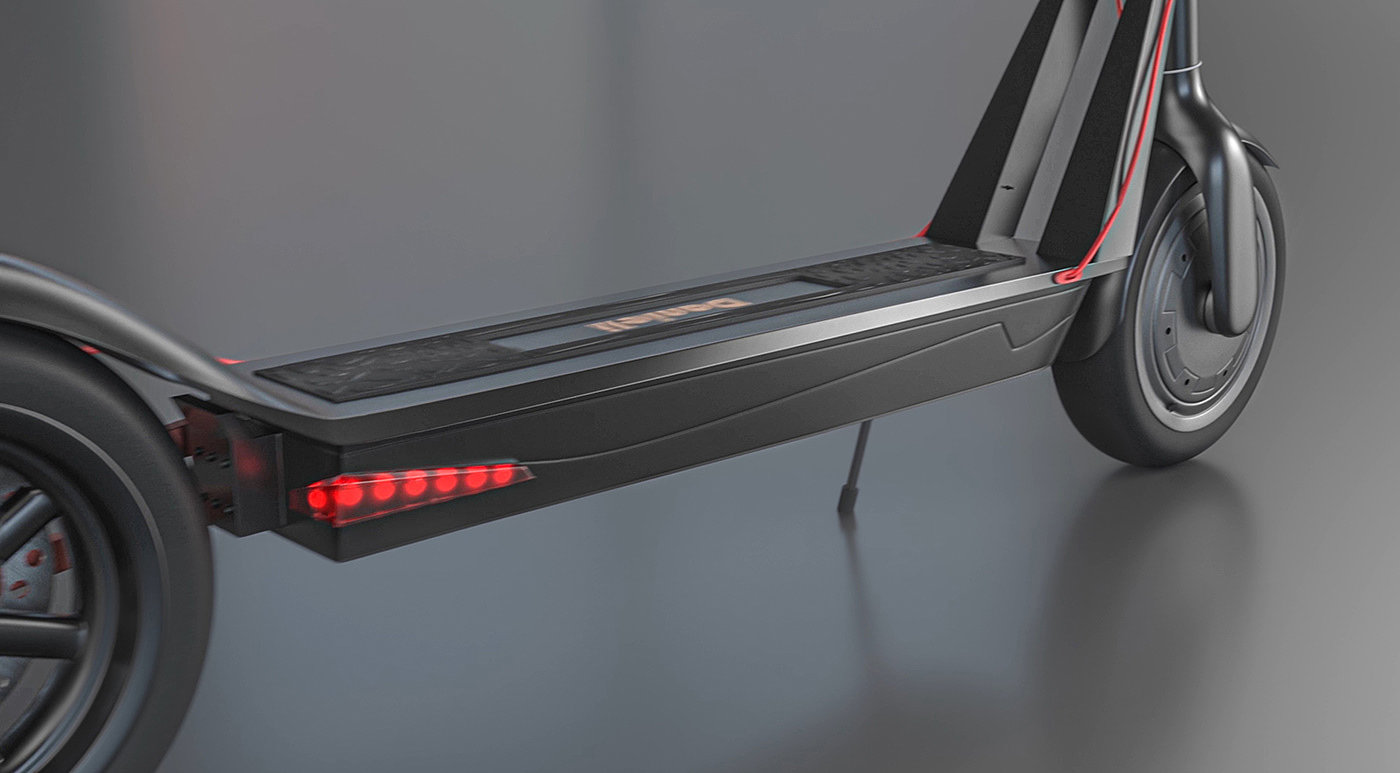 Scooter，3dsmax，Render，black，