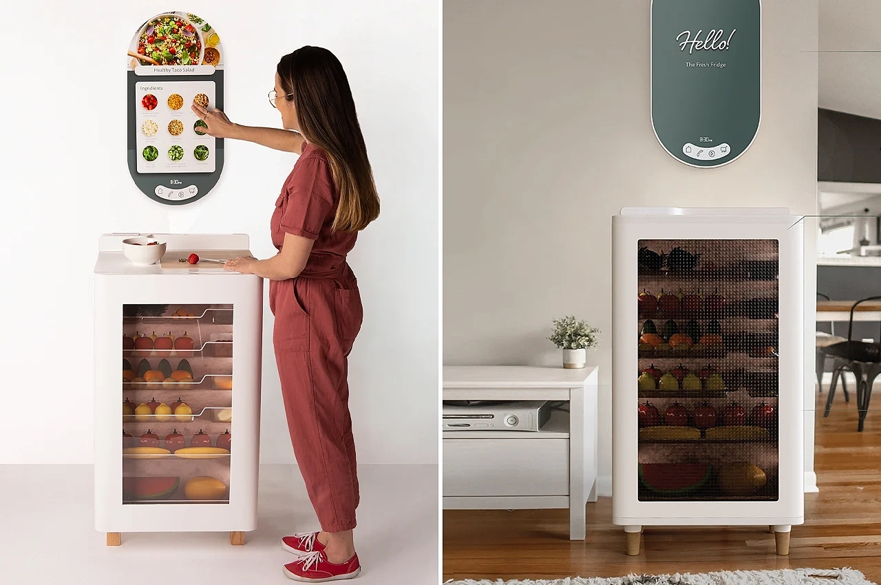 Refrigerator，Smart appliances，diet，Digital interface，