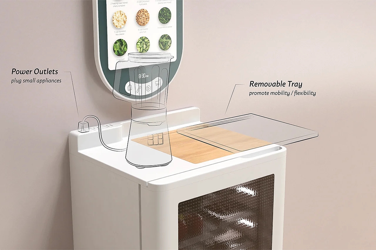 Refrigerator，Smart appliances，diet，Digital interface，