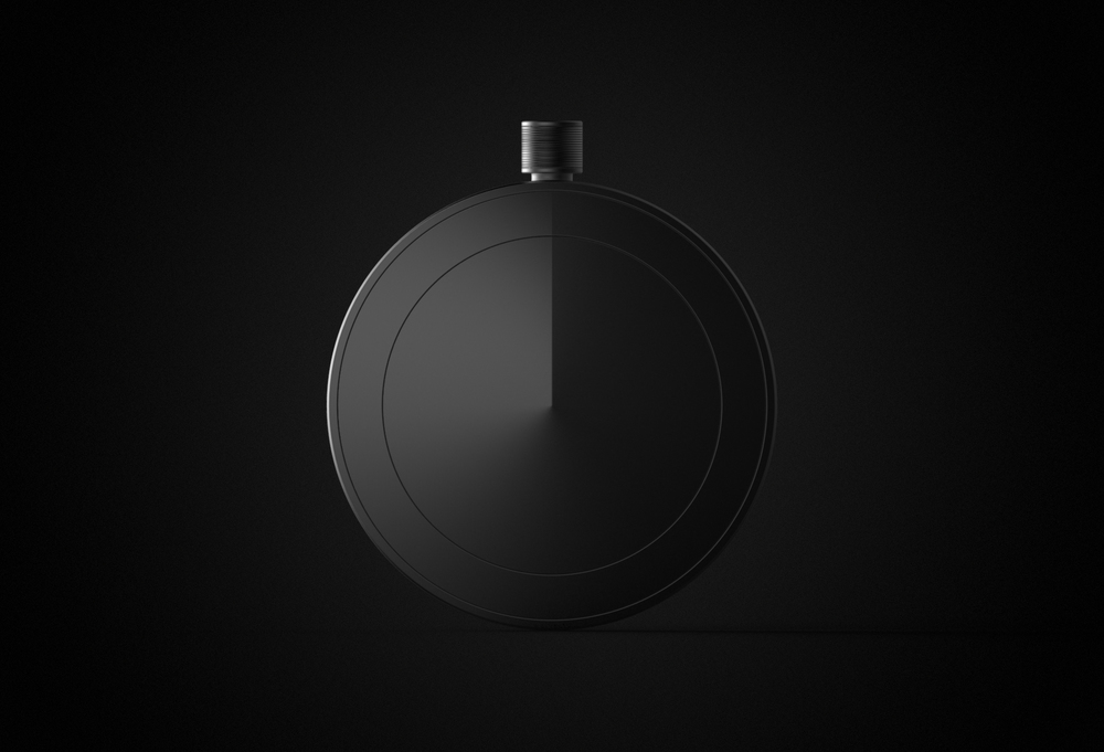 Clock，black，Sense of design，