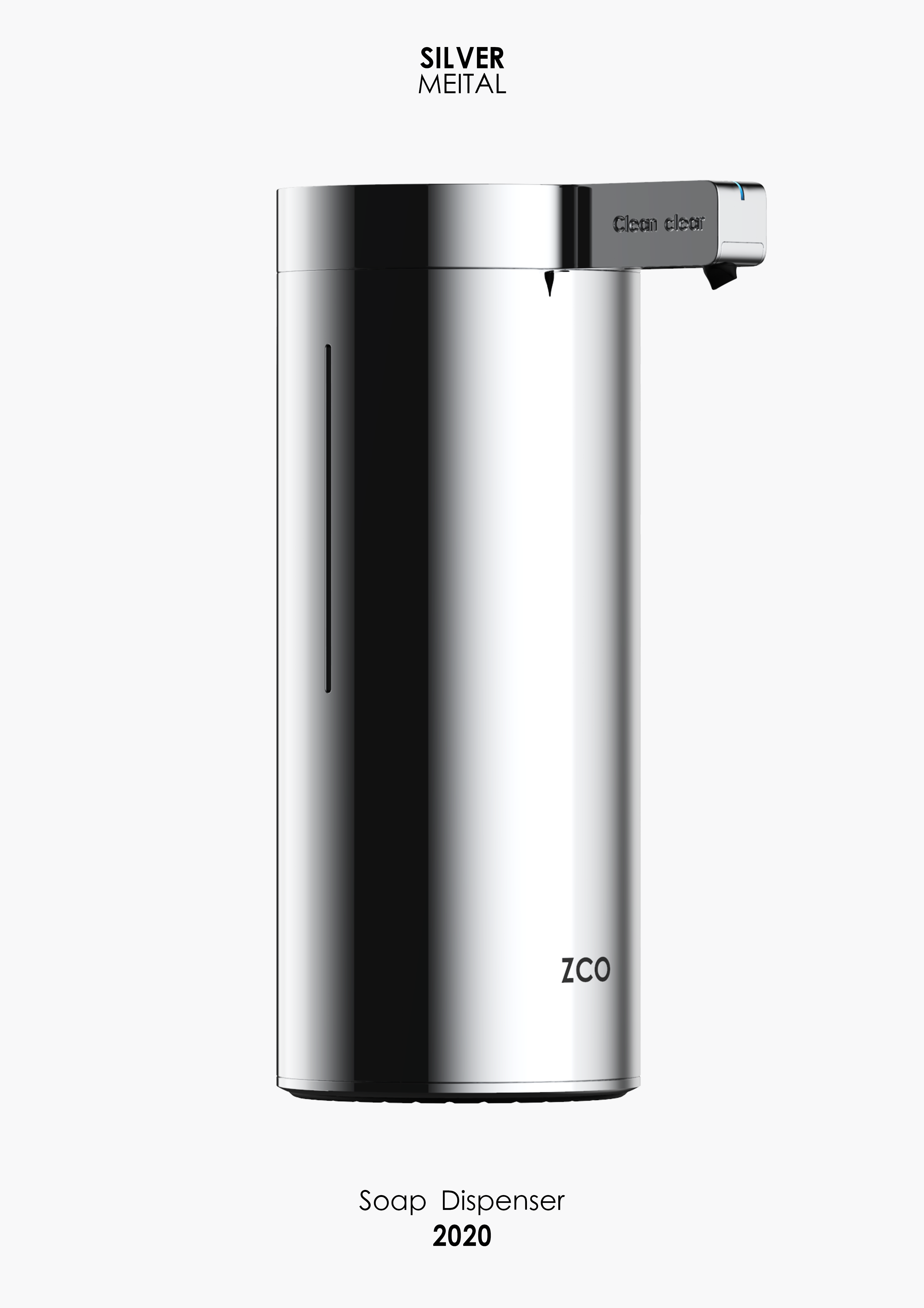 Soap dispenser，Wash mobile phone，stainless steel，Metal，Home Furnishing，Digital，