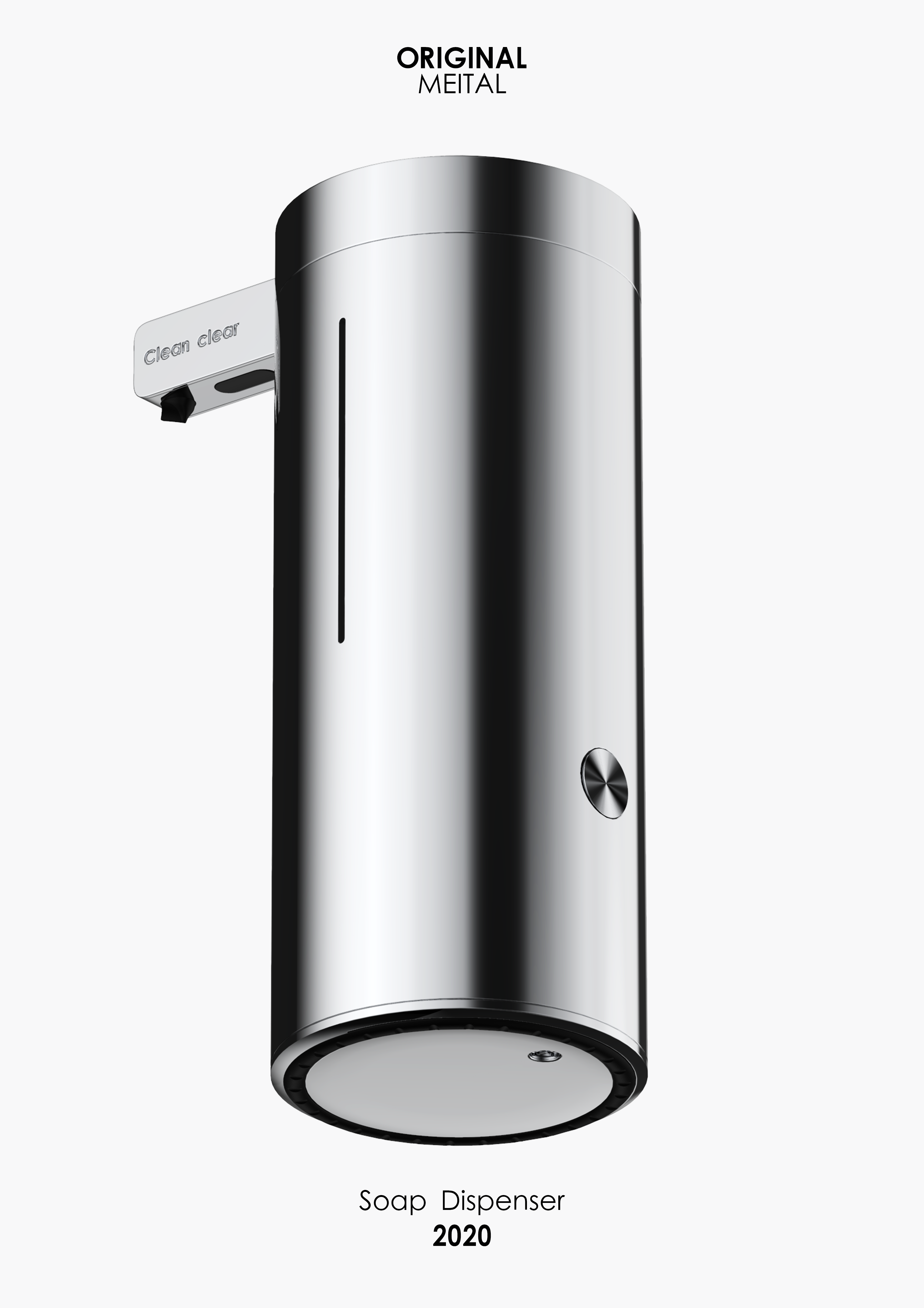 Soap dispenser，Wash mobile phone，stainless steel，Metal，Home Furnishing，Digital，