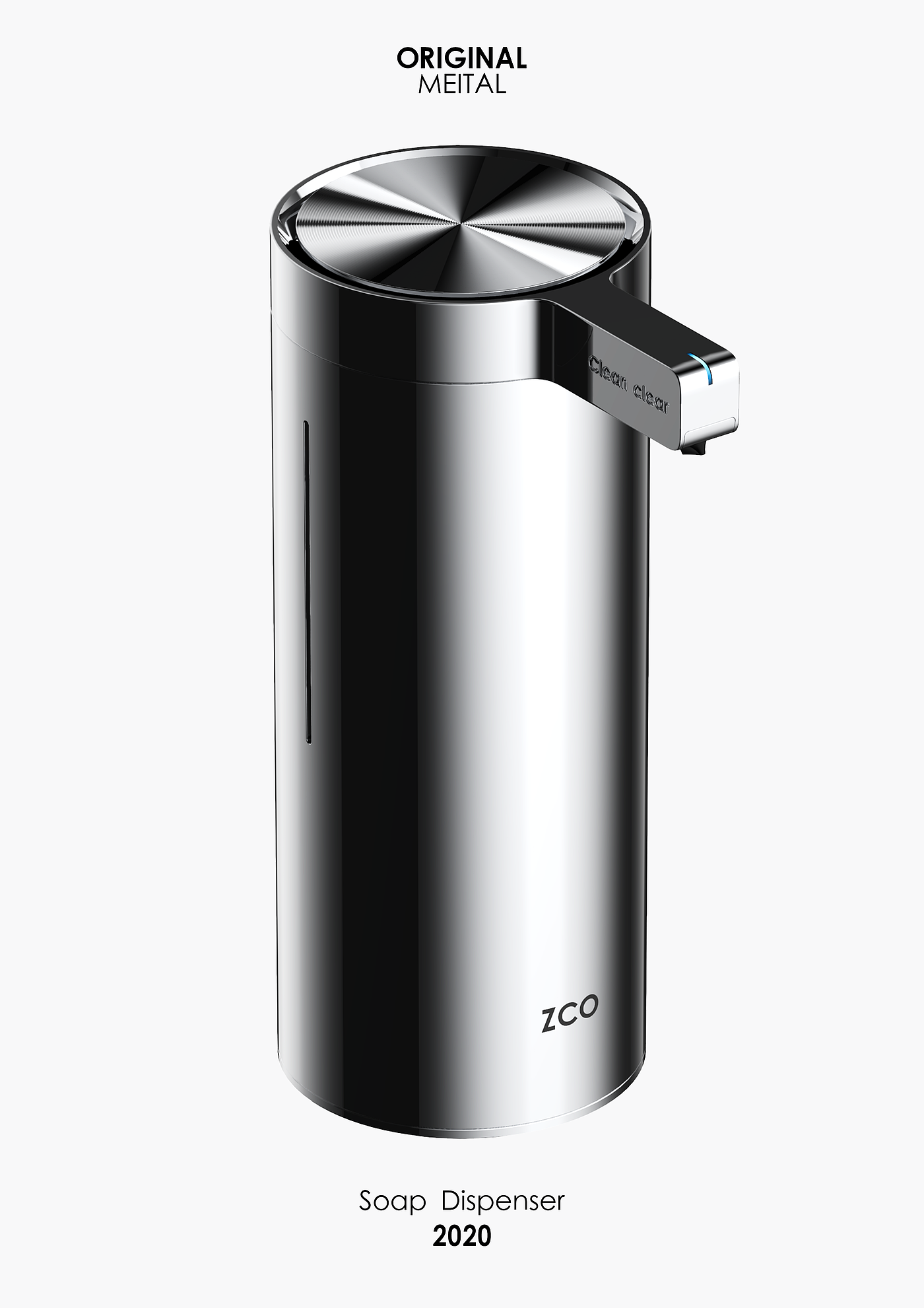 Soap dispenser，Wash mobile phone，stainless steel，Metal，Home Furnishing，Digital，