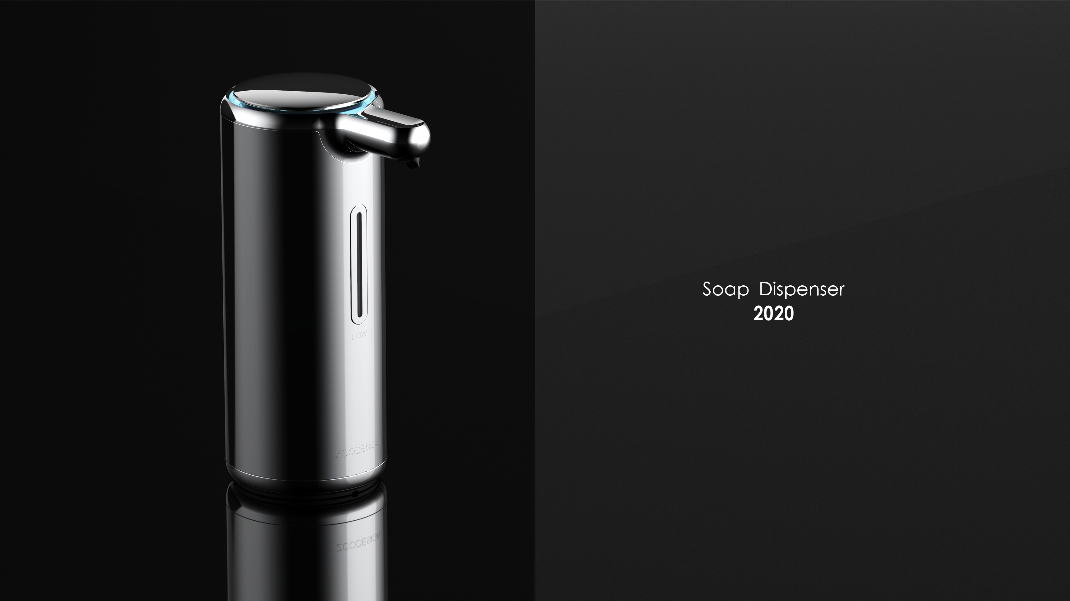 Soap dispenser，Wash mobile phone，stainless steel，Metal，Home Furnishing，Digital，