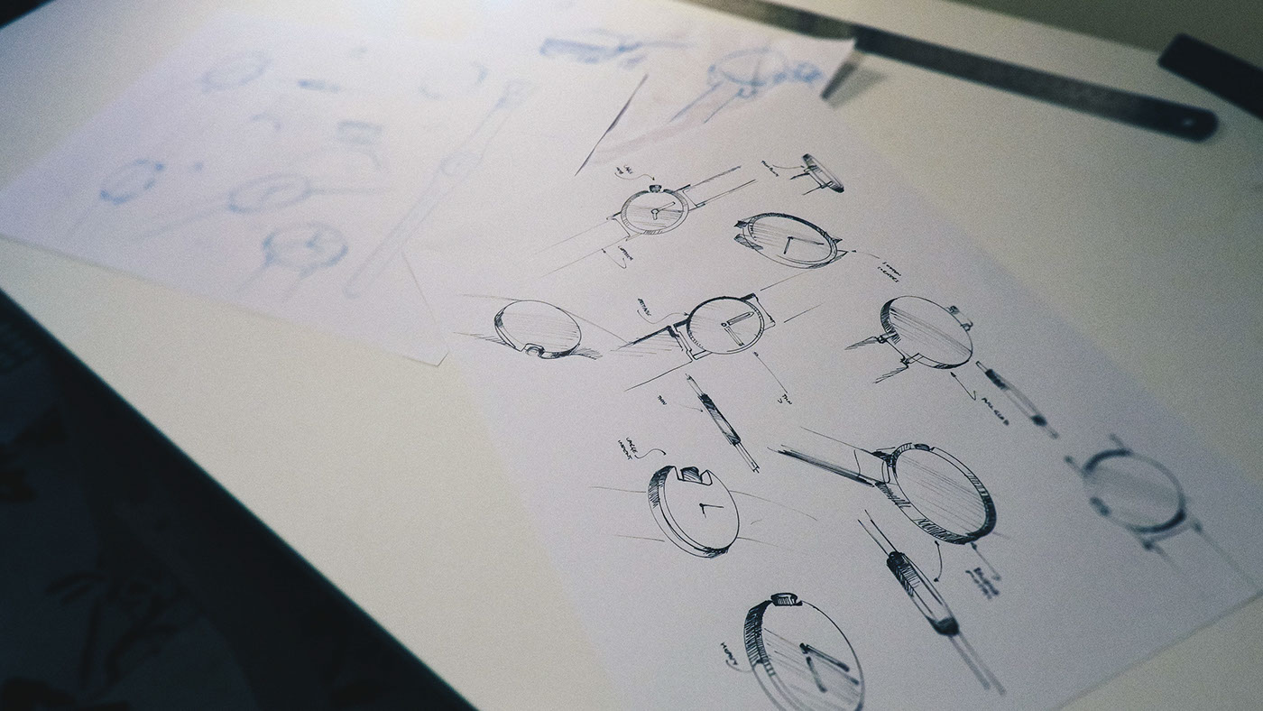 Wrist watch，fabric art，Simplicity，