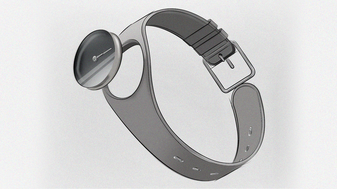 Wrist watch，fabric art，Simplicity，