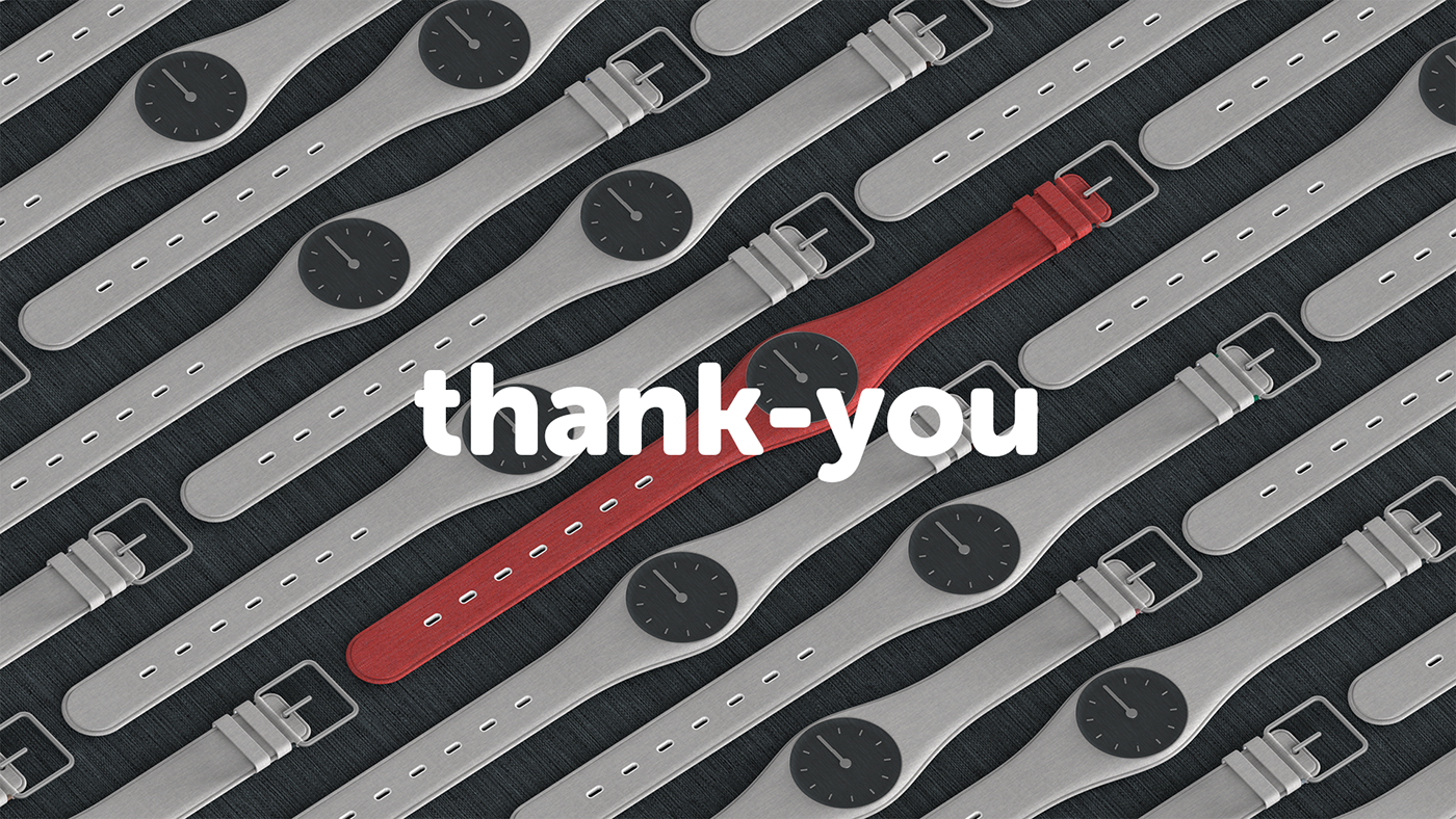 Wrist watch，fabric art，Simplicity，