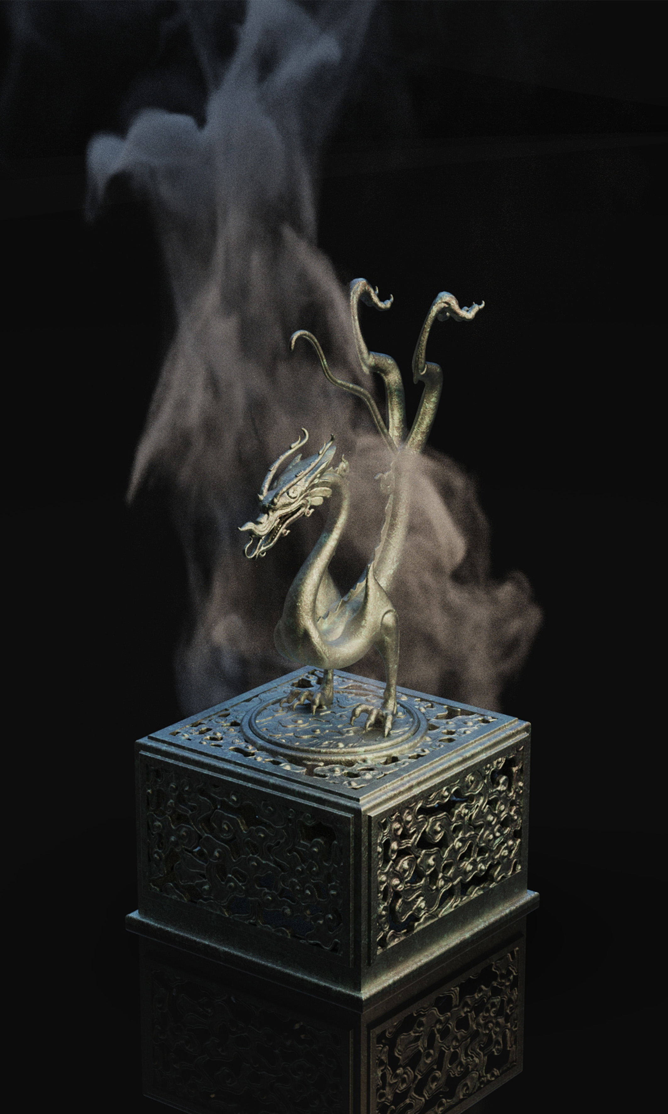 Incense utensil，Aromatherapy stove，Museum Cultural Creation，Cultural relic derivation，Metal，