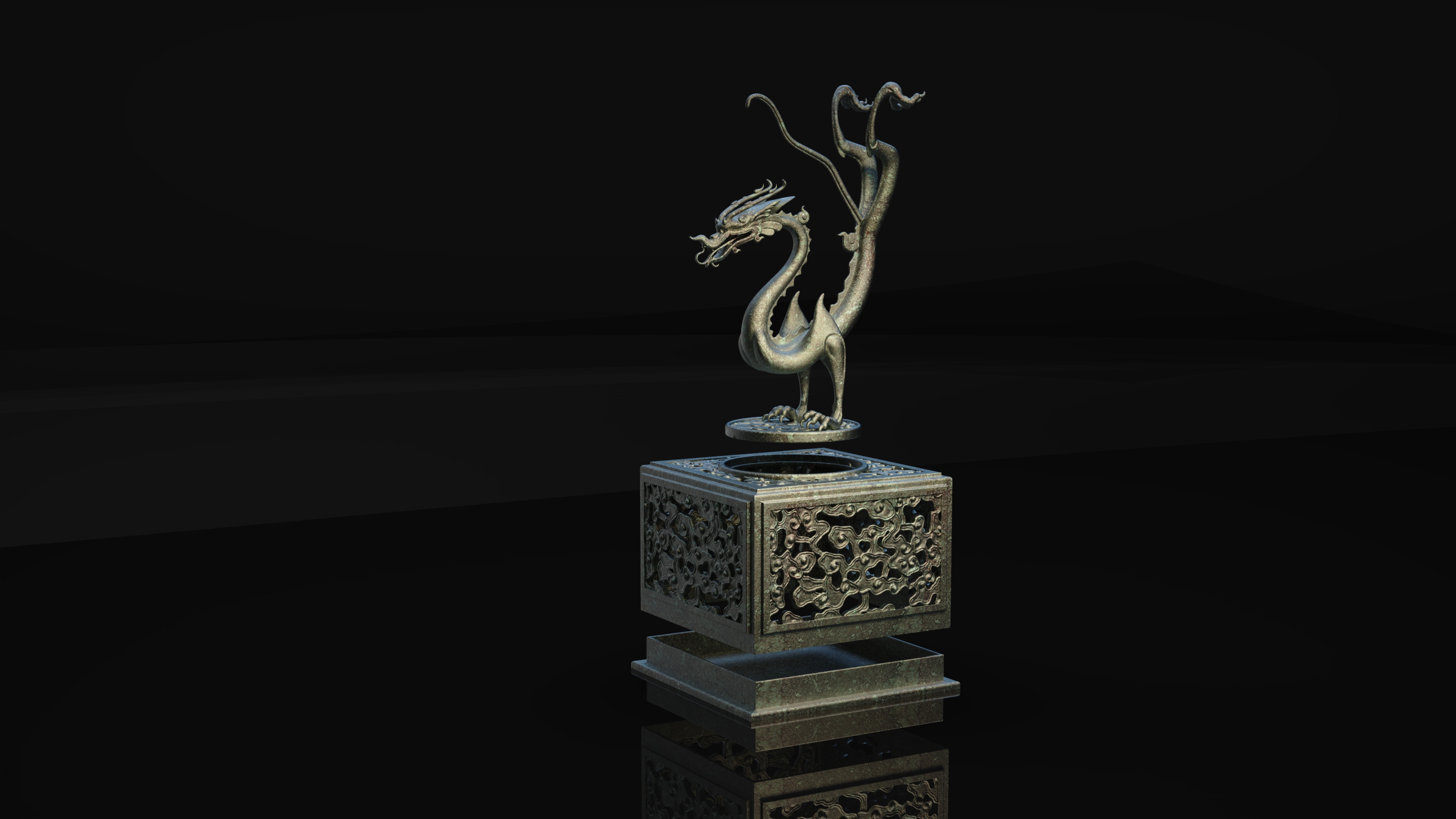 Incense utensil，Aromatherapy stove，Museum Cultural Creation，Cultural relic derivation，Metal，