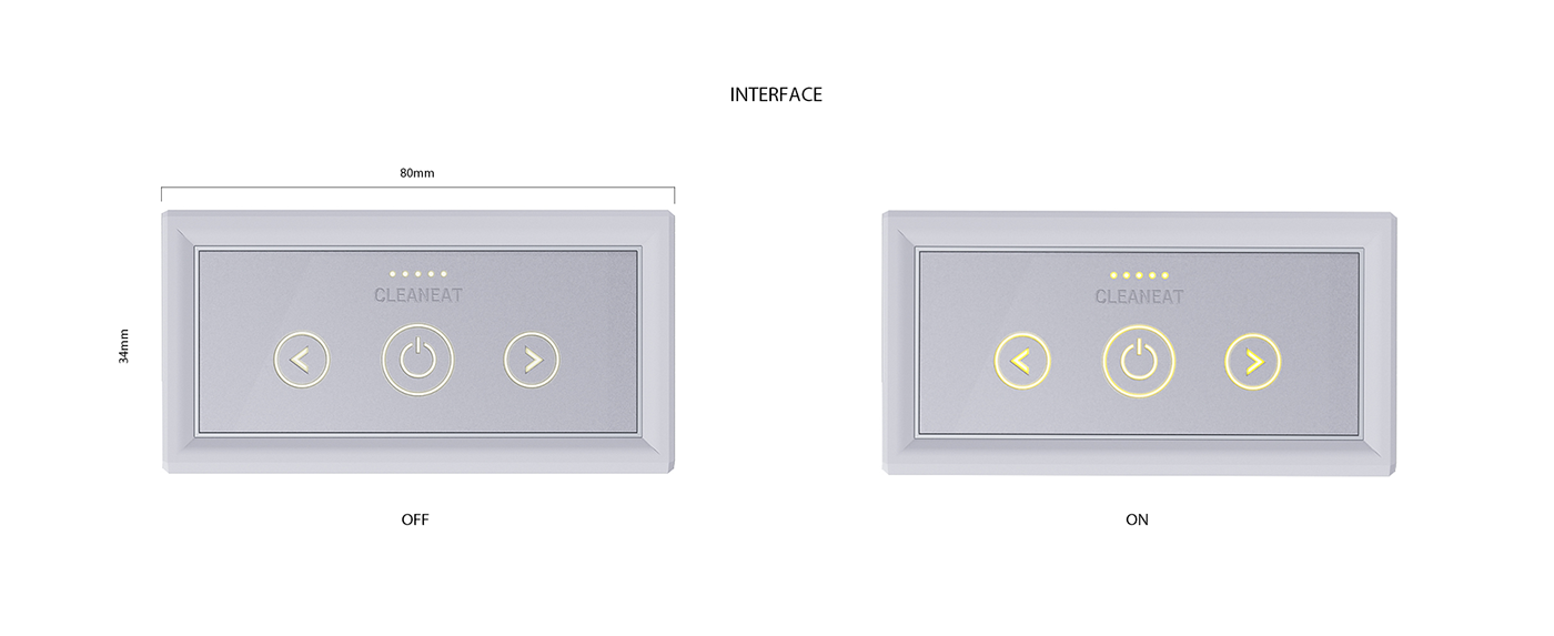 CLEANEAT，Cleaning agent，Cleaning tools，product design，