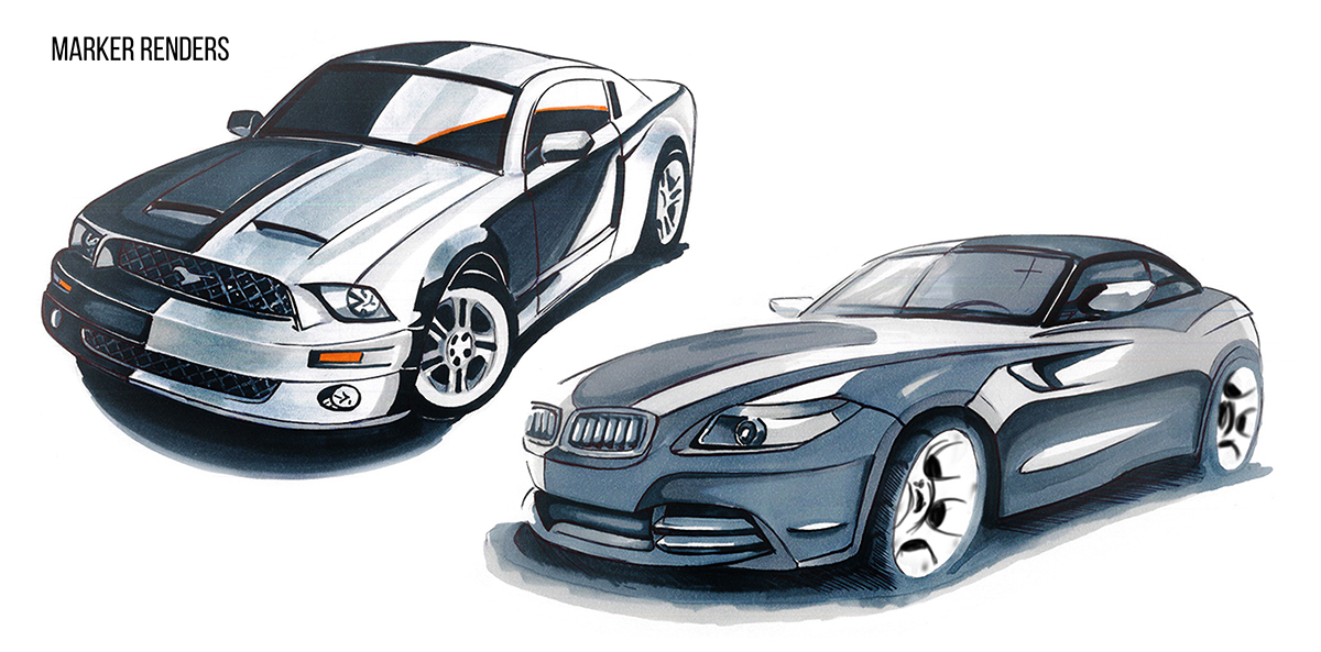 traffic，automobile，Hand drawn，sample reels，Mathure Functions，