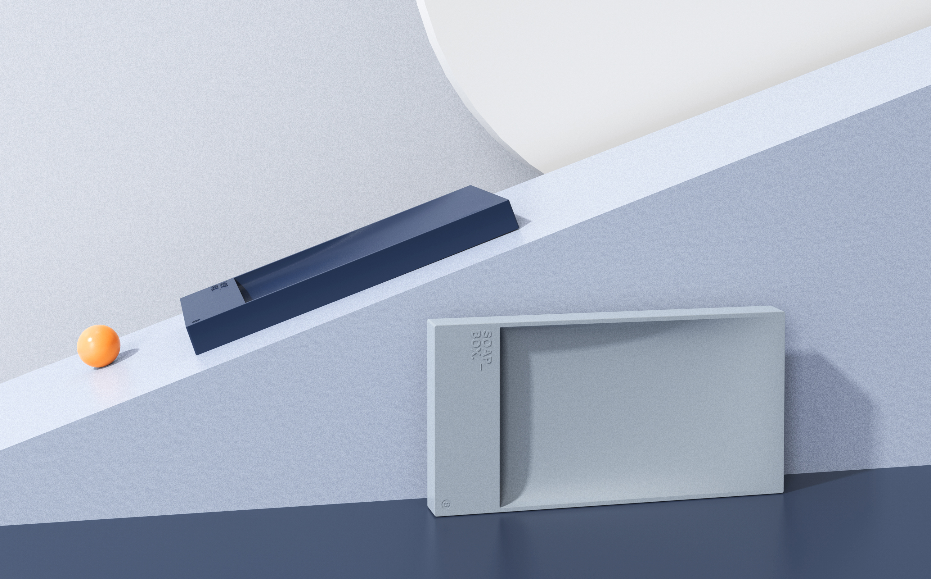 Simplicity，square，Soap holder，Xianga，original，