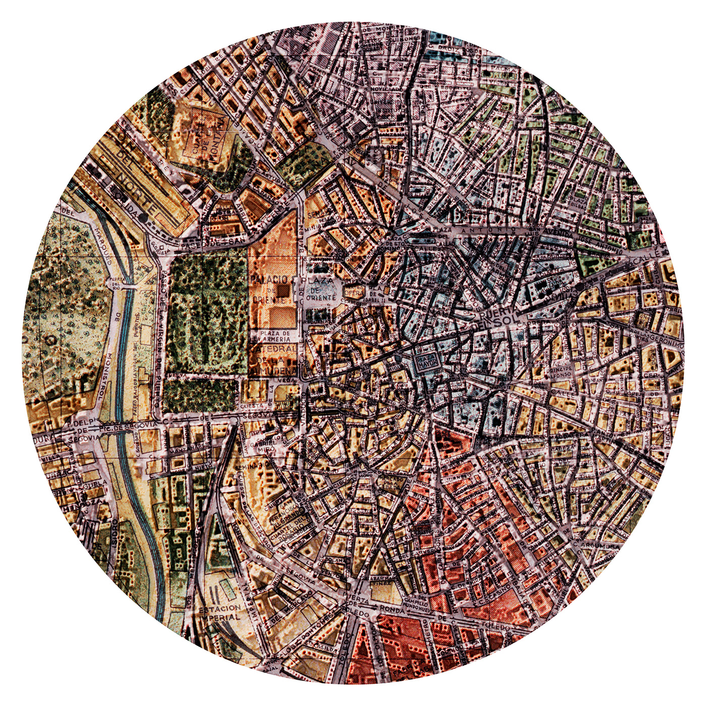 Map，Digital art，Topographic map，