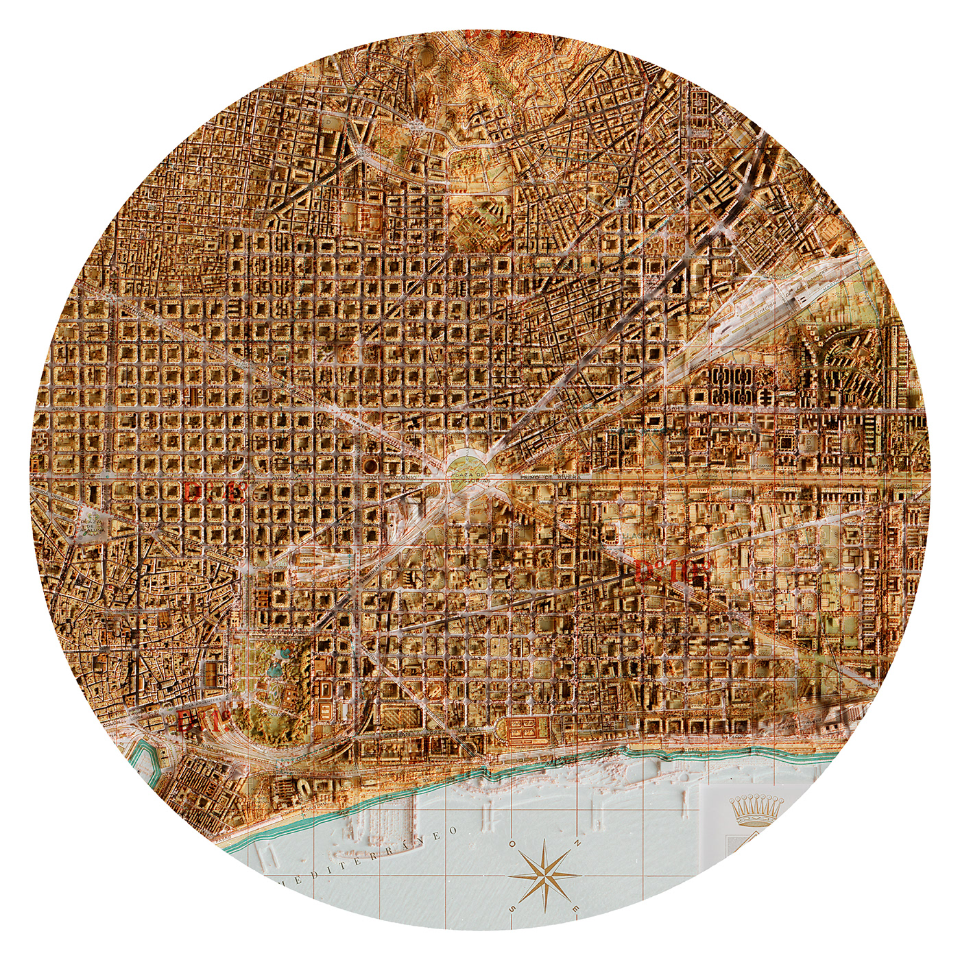 Map，Digital art，Topographic map，