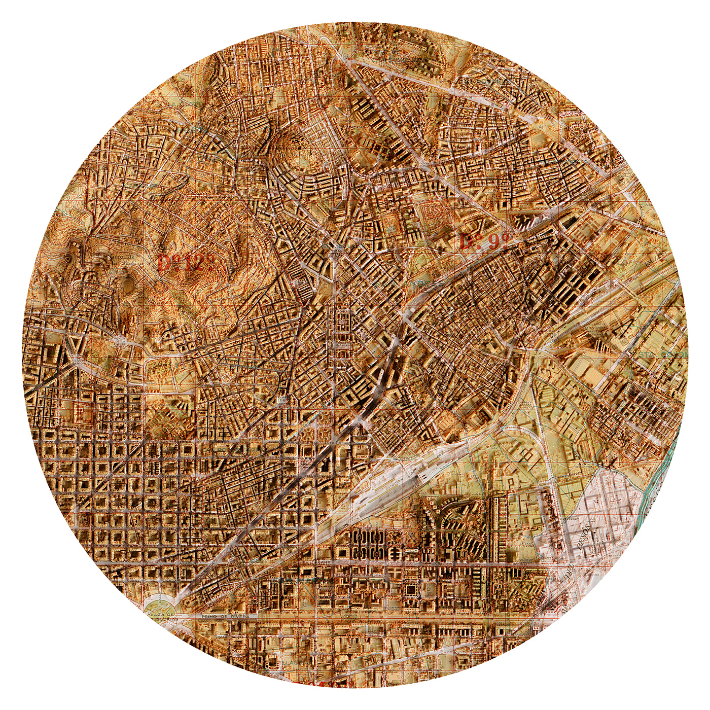 Map，Digital art，Topographic map，