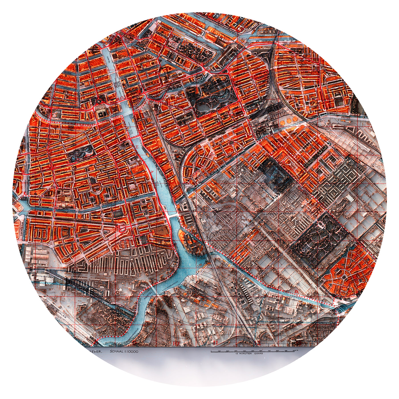 Map，Digital art，Topographic map，