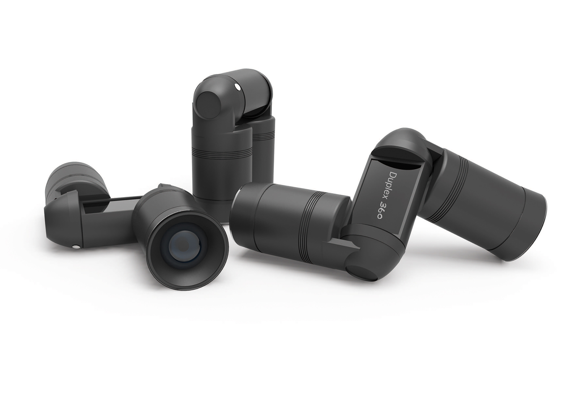 video camera，Double lens，handle，Double lens，Compact，Duplex360，