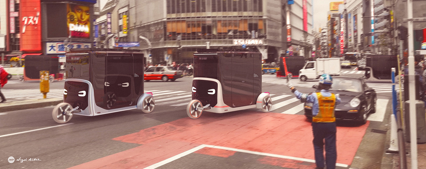 Automobile design，Urban transportation，3d，