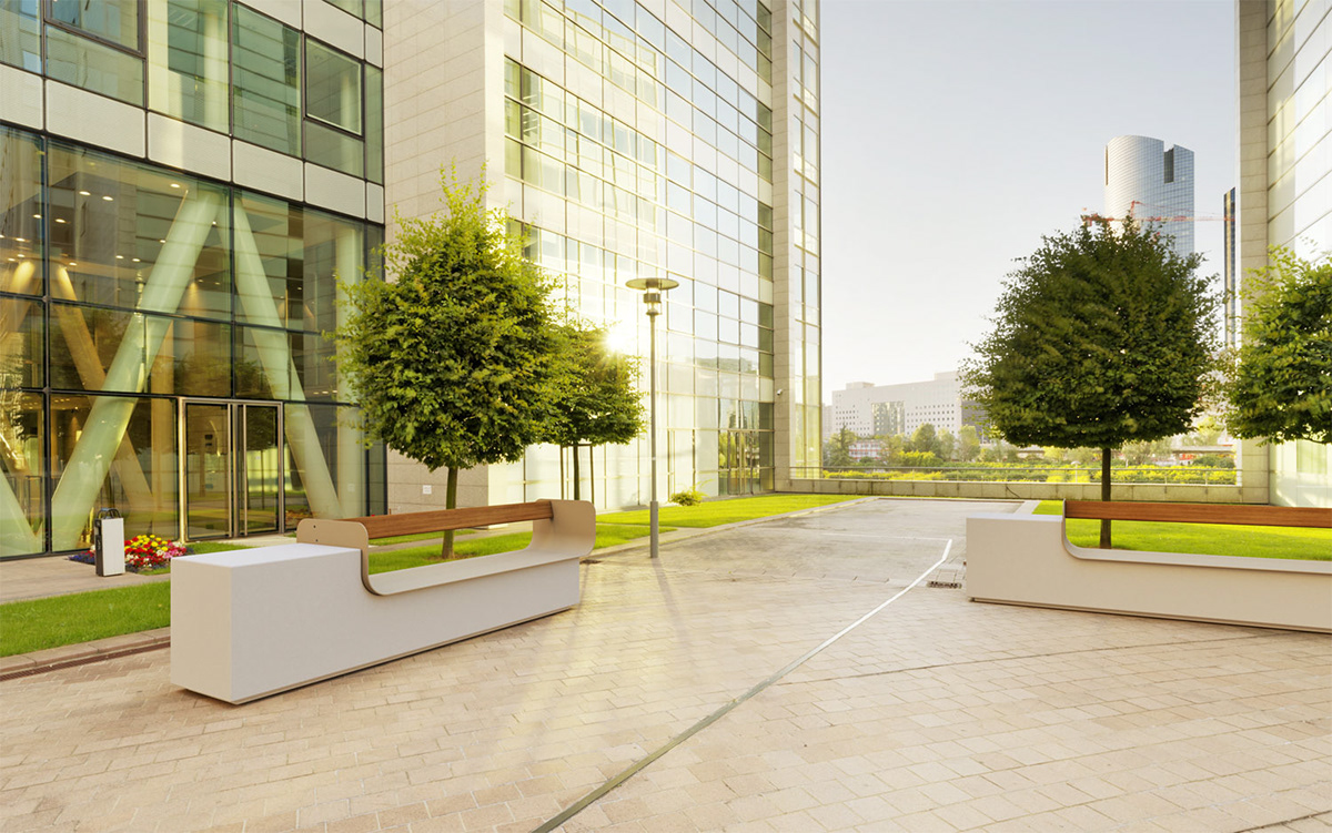 Outdoor furniture，mirror，chair，concrete，