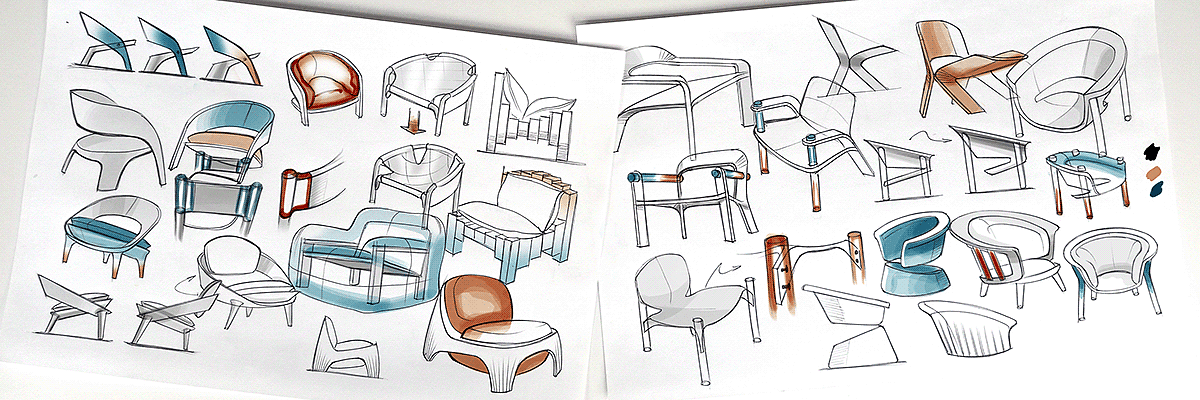 chair，furniture，sketch，Art，