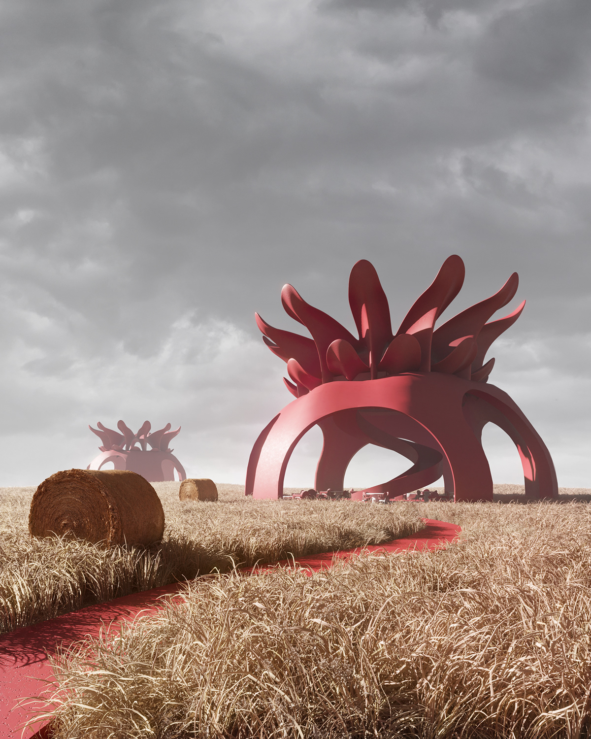 natural，Architecture，gules，3dsmax，