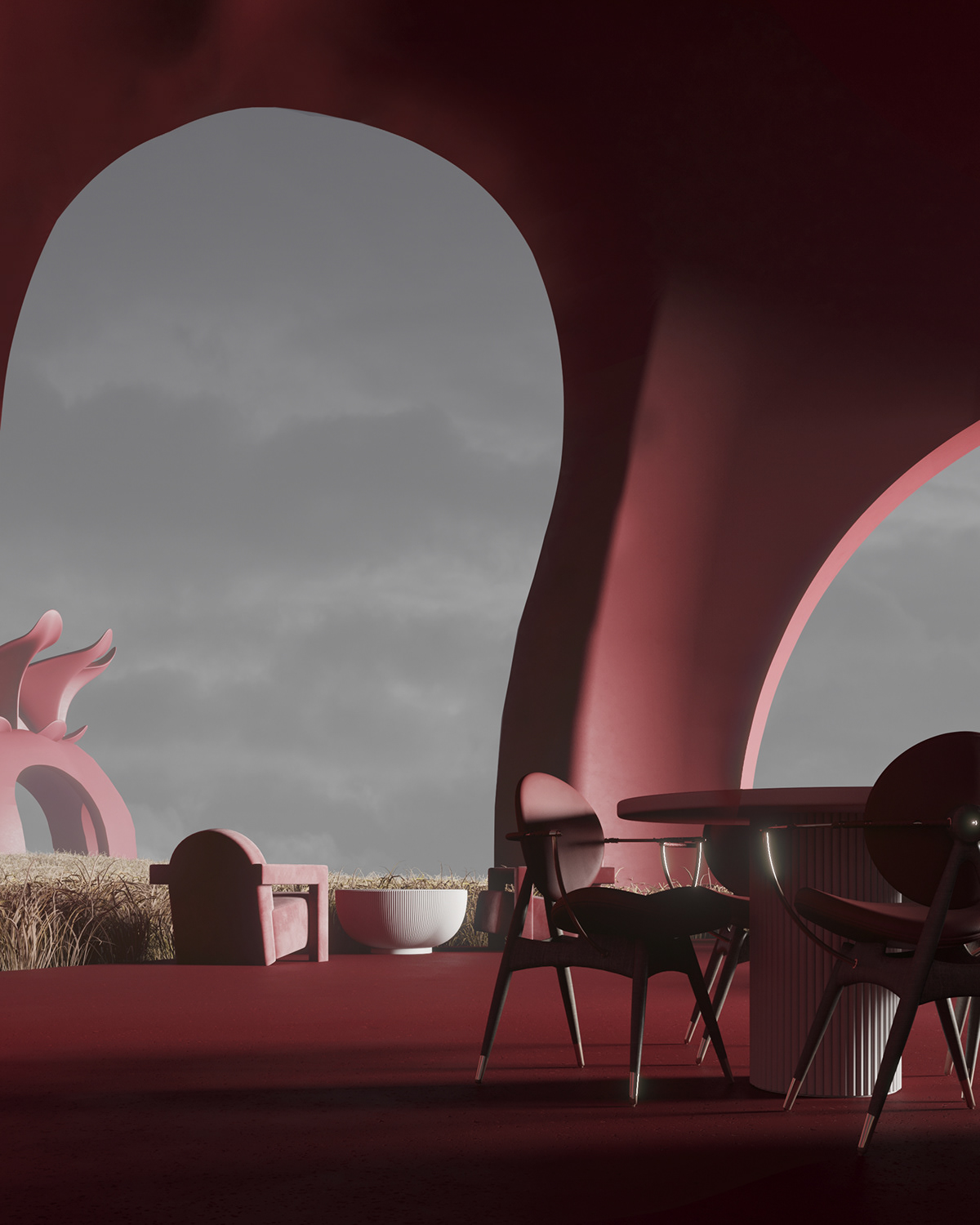 natural，Architecture，gules，3dsmax，