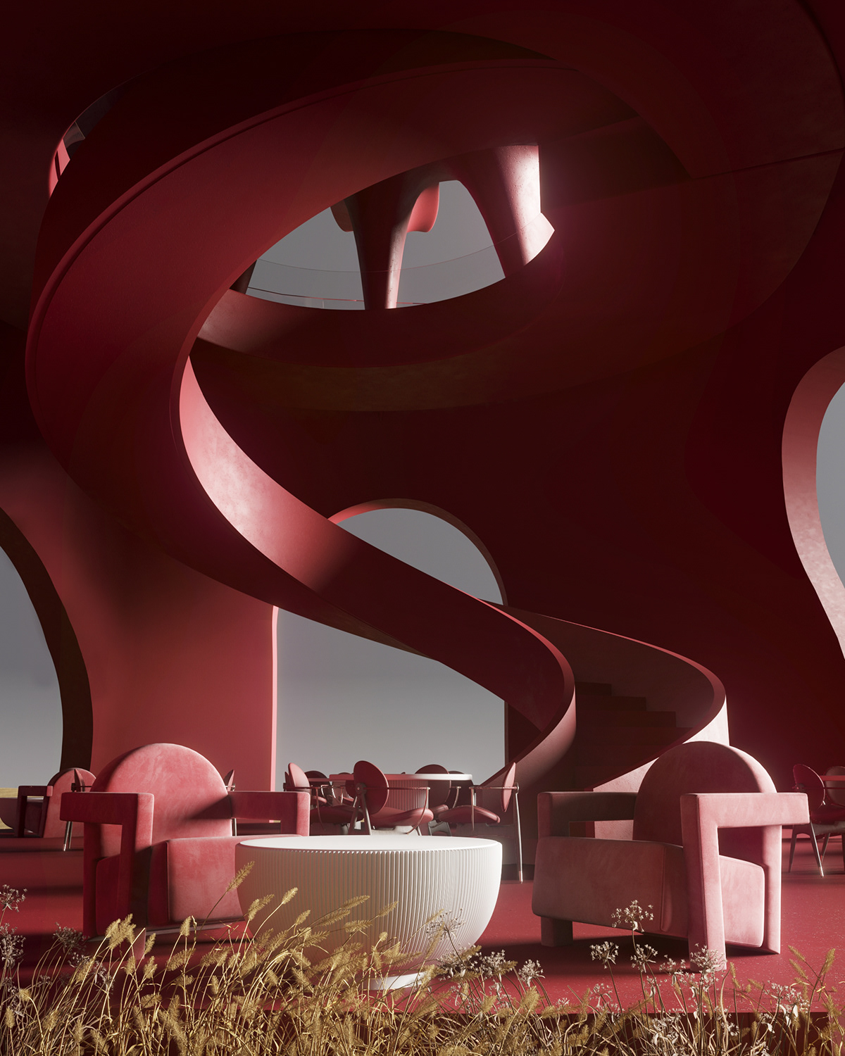 natural，Architecture，gules，3dsmax，