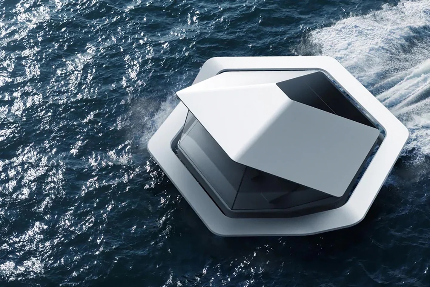 Floating island，Sony，Futurist，