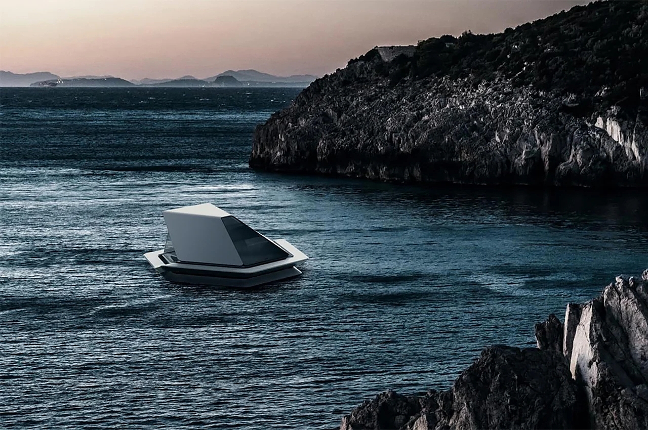 Floating island，Sony，Futurist，