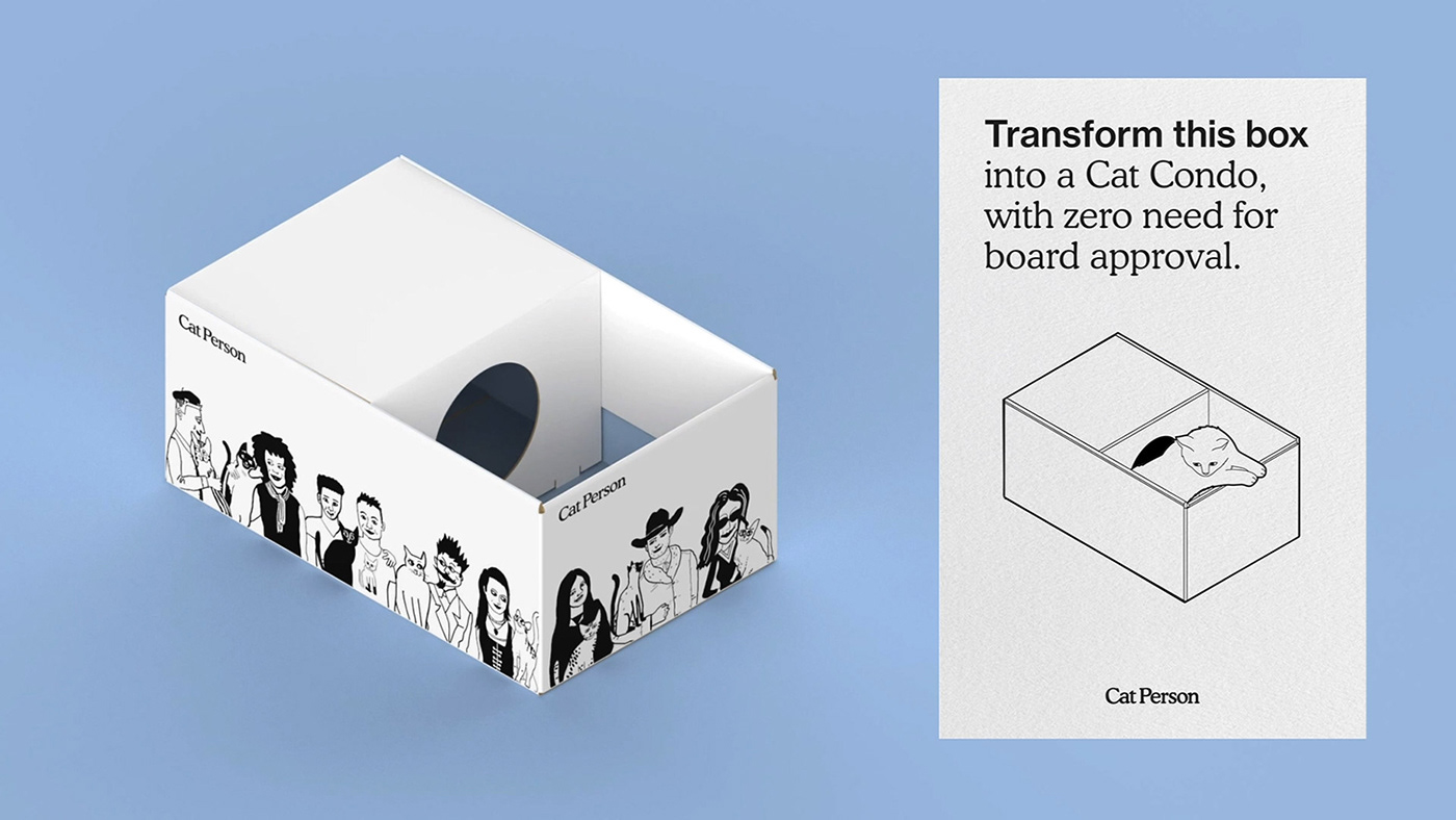 cat，Box，illustration，Consignment，