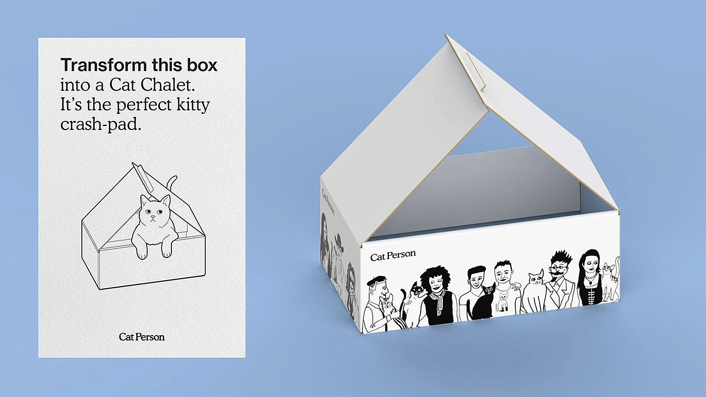 cat，Box，illustration，Consignment，