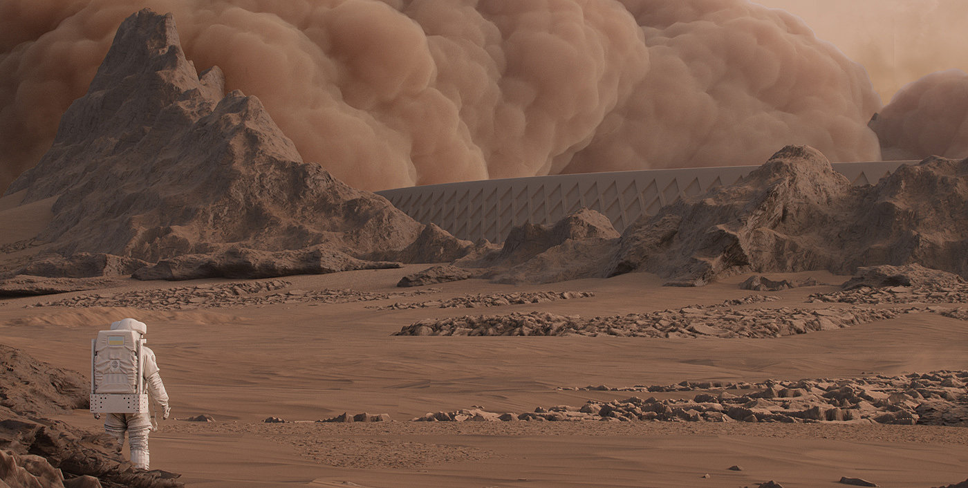 Mars，settle，concept，Architecture，