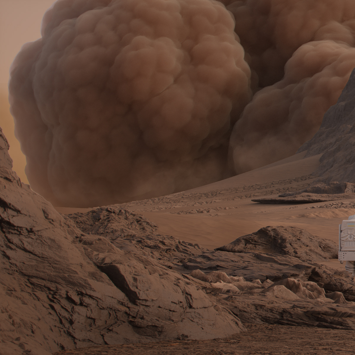 Mars，settle，concept，Architecture，