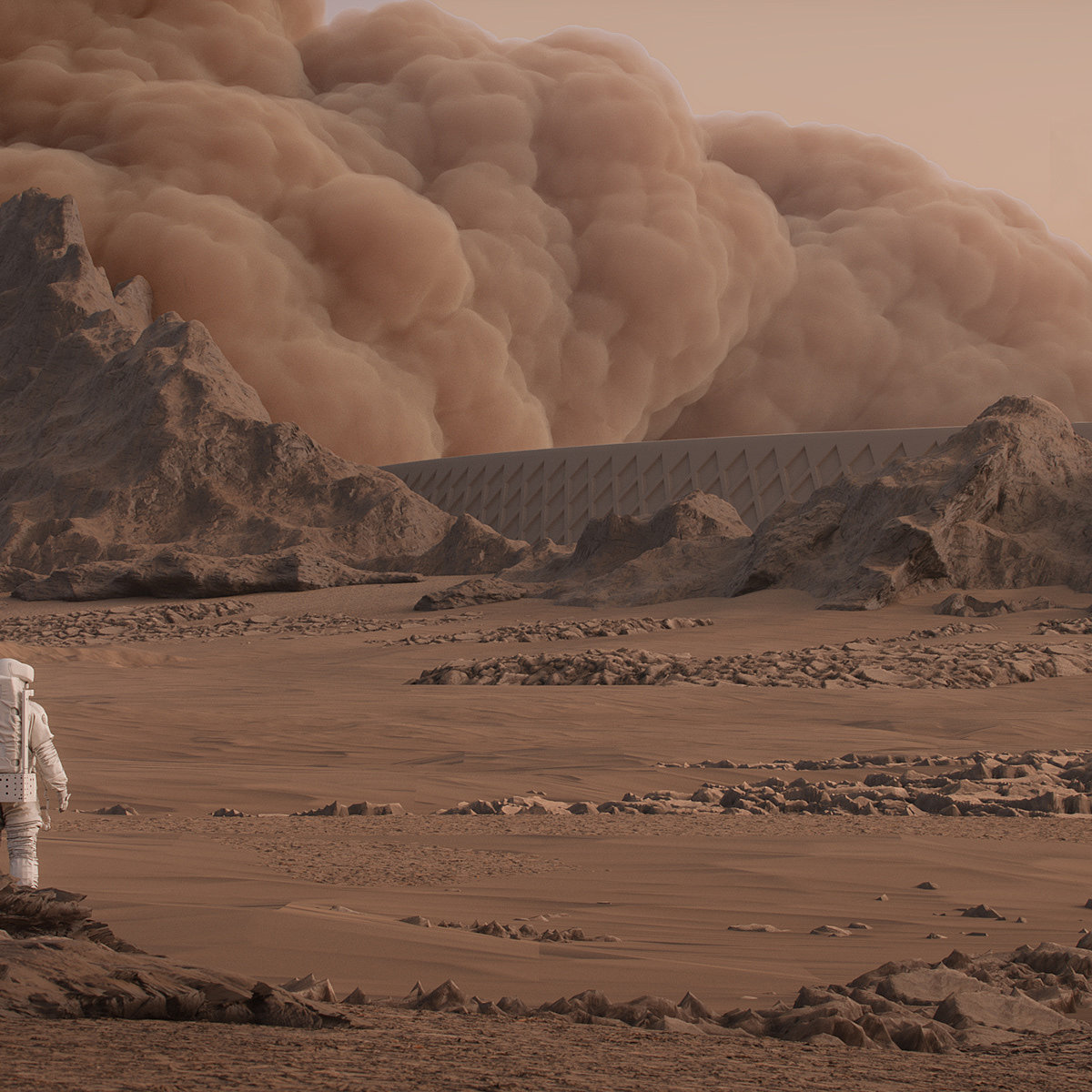 Mars，settle，concept，Architecture，