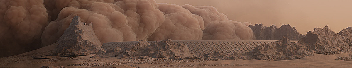 Mars，settle，concept，Architecture，