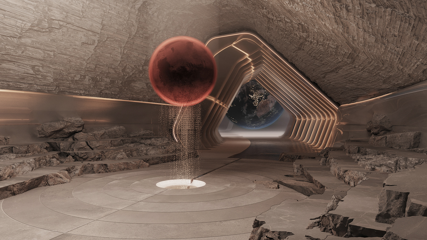 Mars，settle，concept，Architecture，