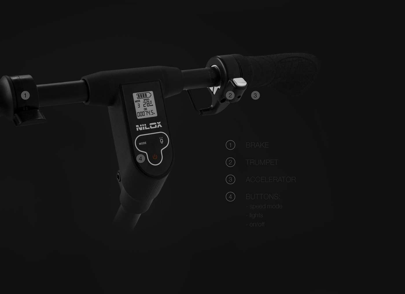 nilox，Scooter，DOC Pro 2，Italy，