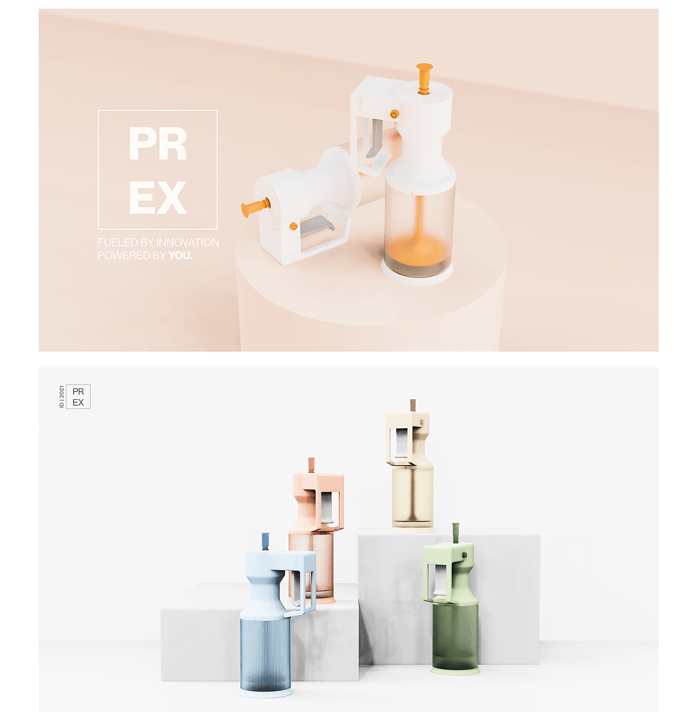 product design，Simplicity，fresh，Juicer，