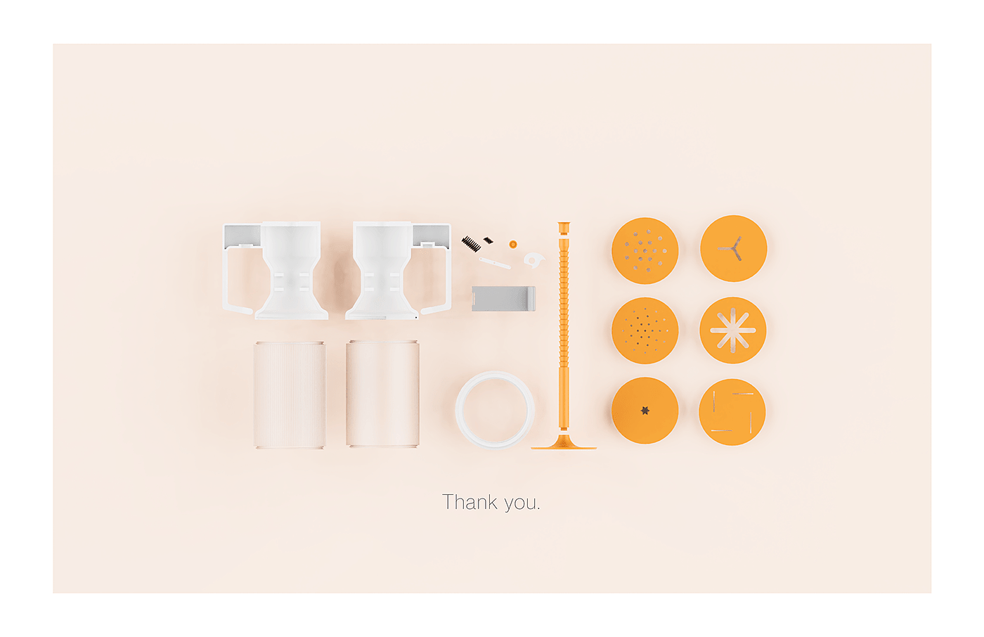 product design，Simplicity，fresh，Juicer，