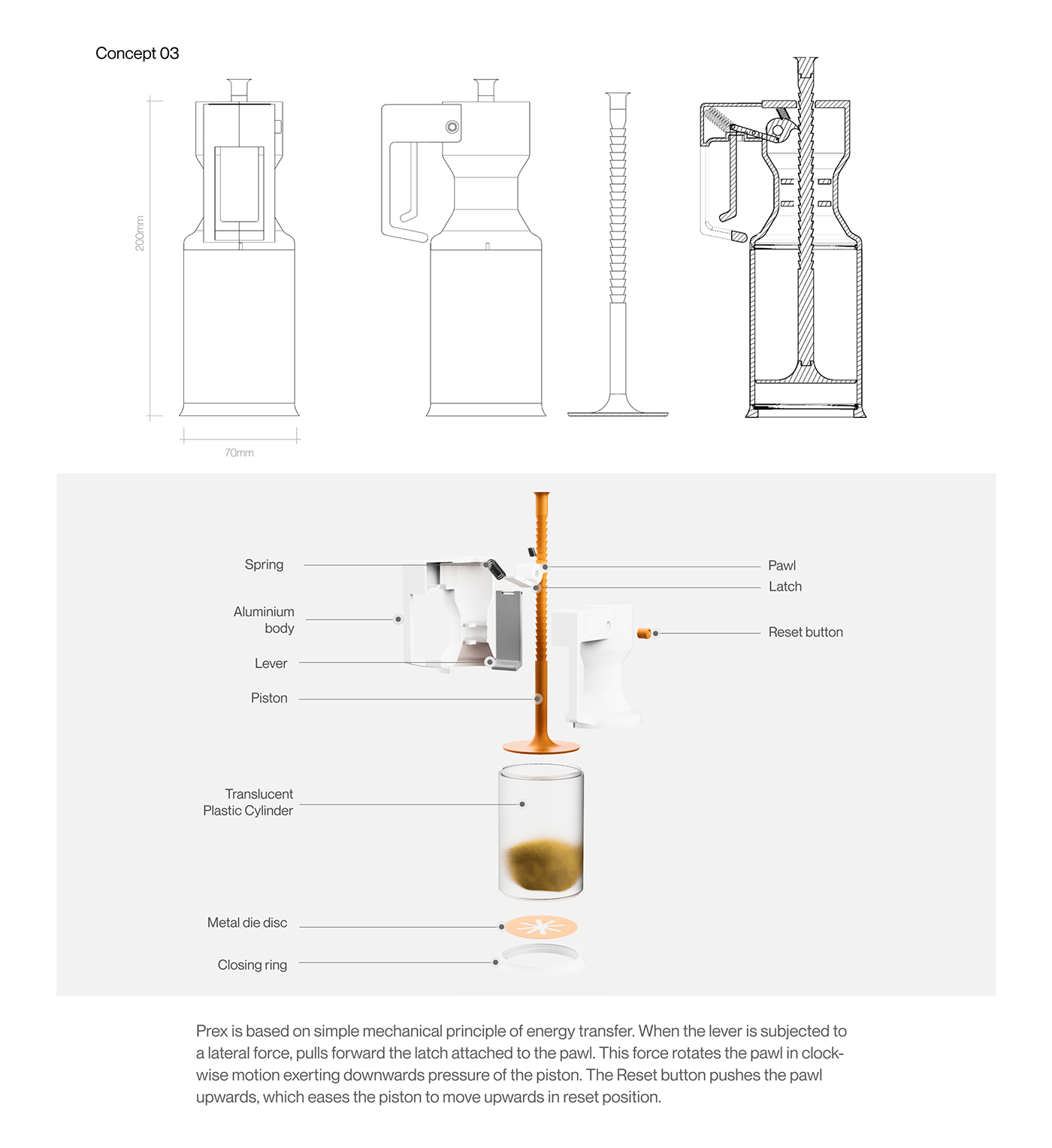 product design，Simplicity，fresh，Juicer，