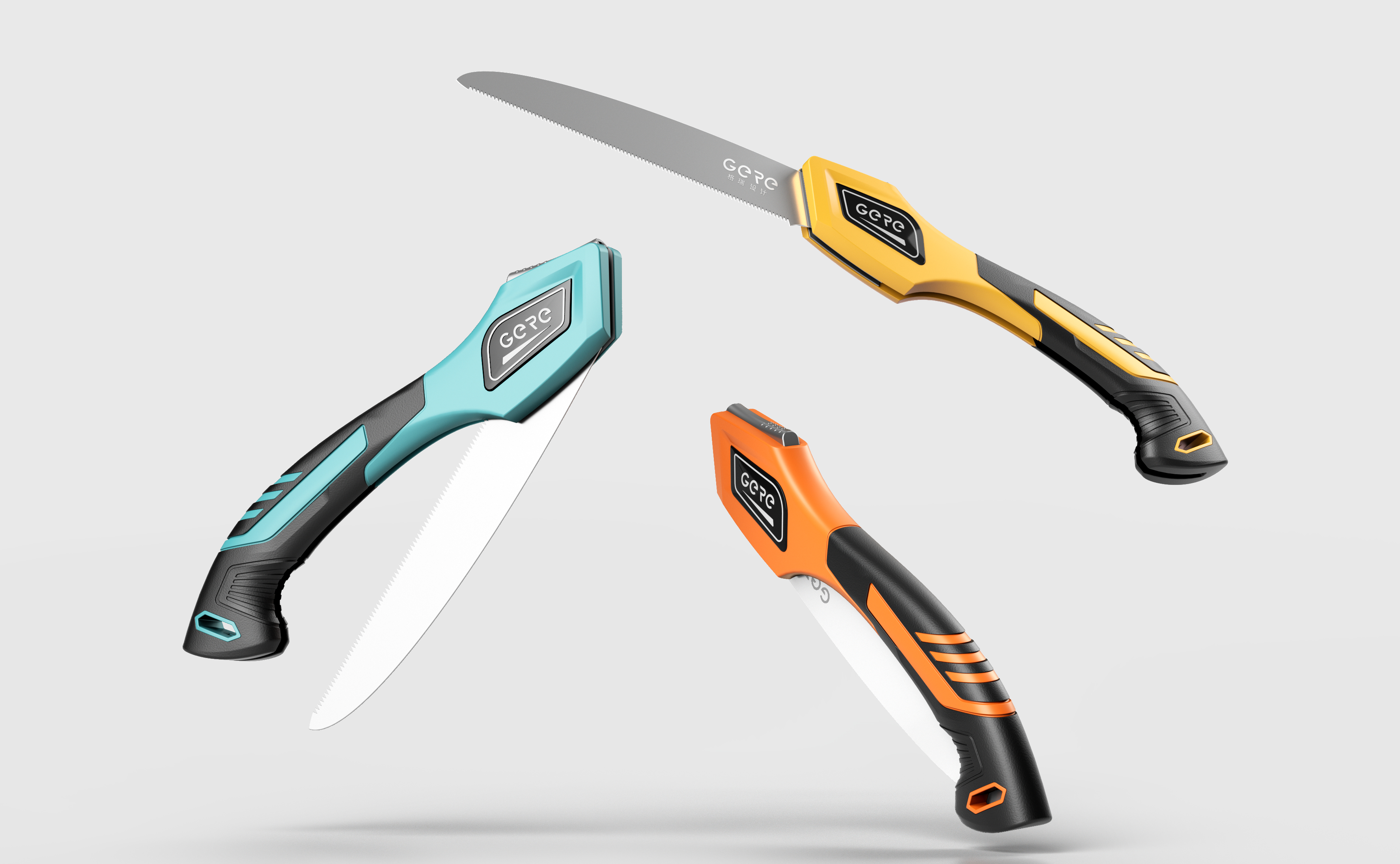 Grey design，Folding saw，Tool design，