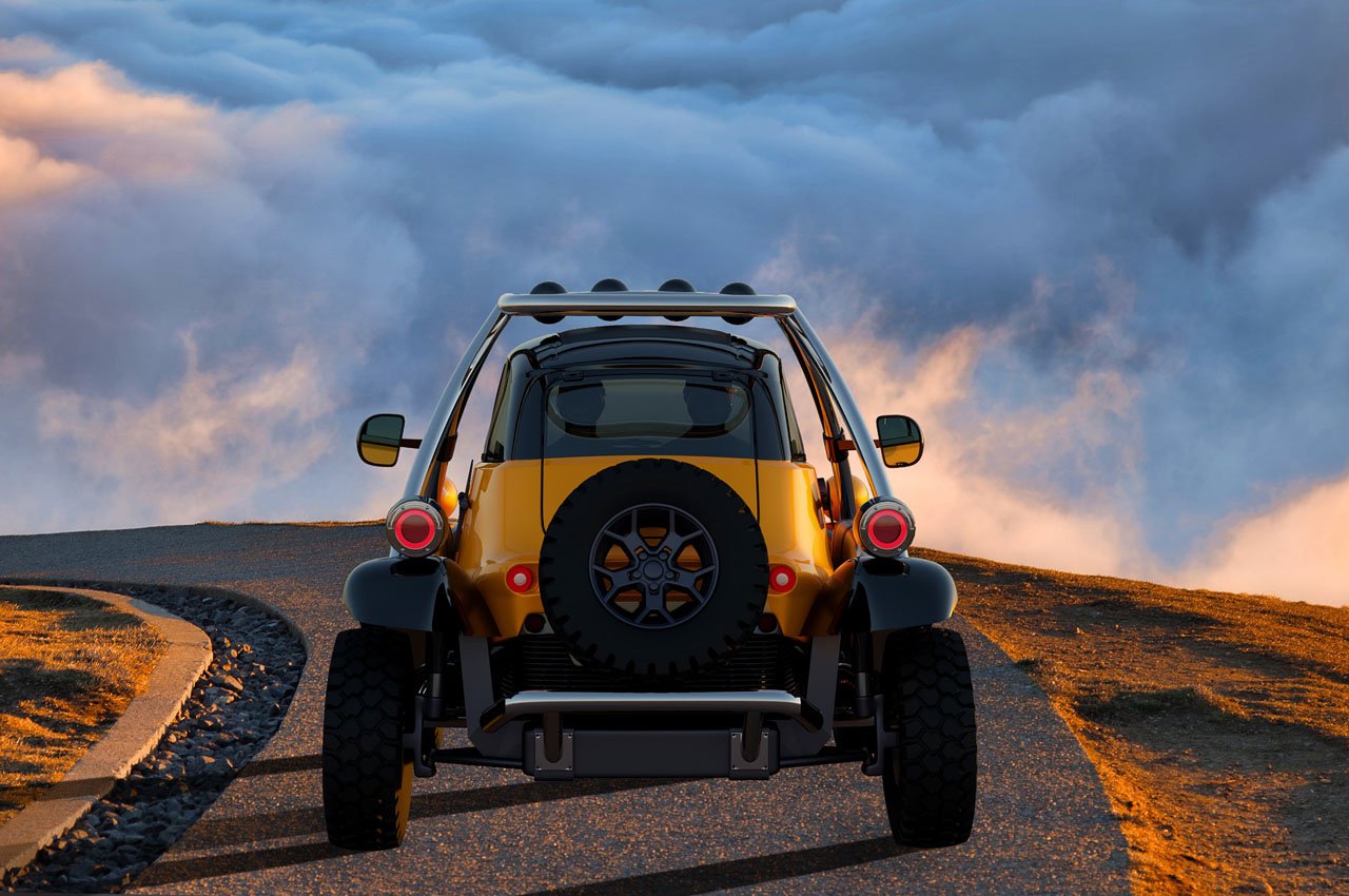 vehicle，Off-road vehicle，Campervan，