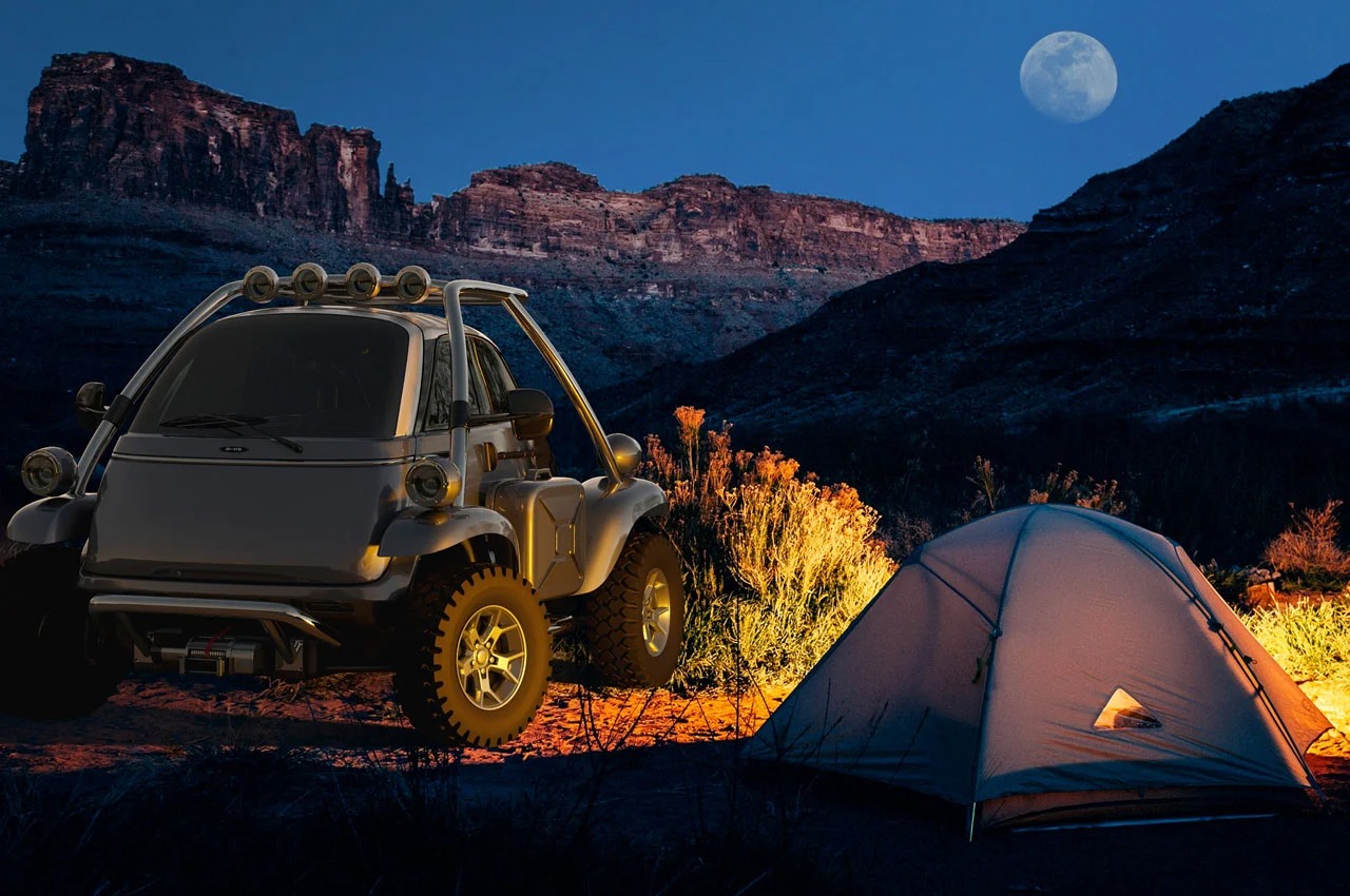 vehicle，Off-road vehicle，Campervan，