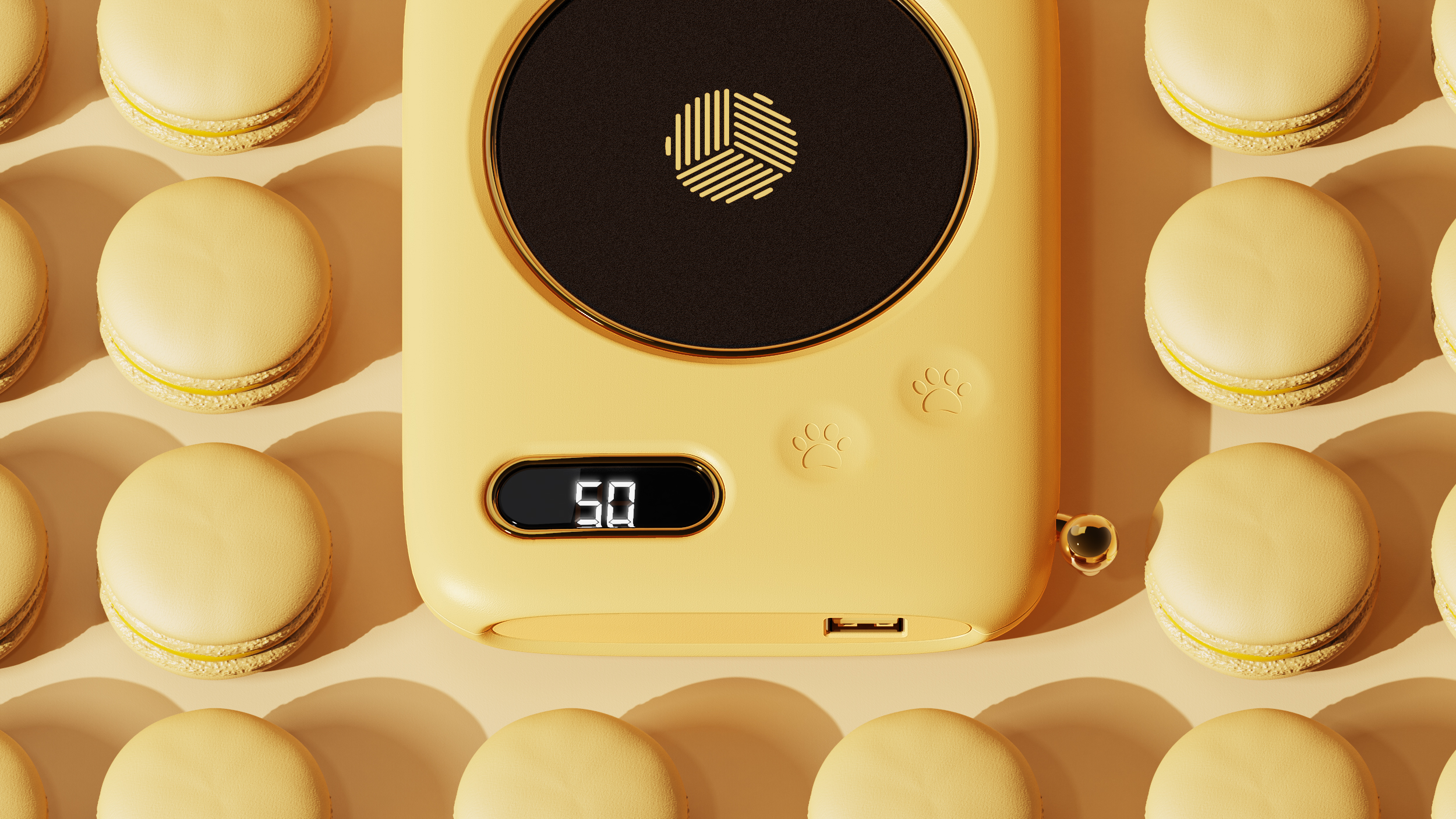 industrial design，Appearance design，Product rendering，Insulation coaster，