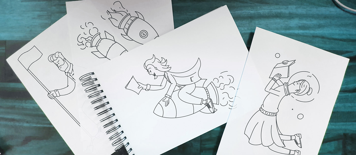 Illustration，Character design，3d，