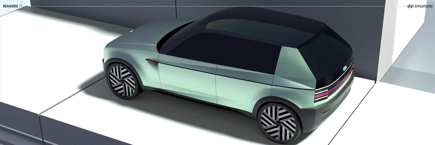 automobile，vehicle，modern，HYUNDAI CTRIC，