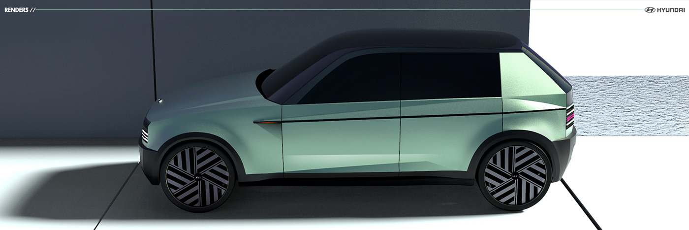 automobile，vehicle，modern，HYUNDAI CTRIC，