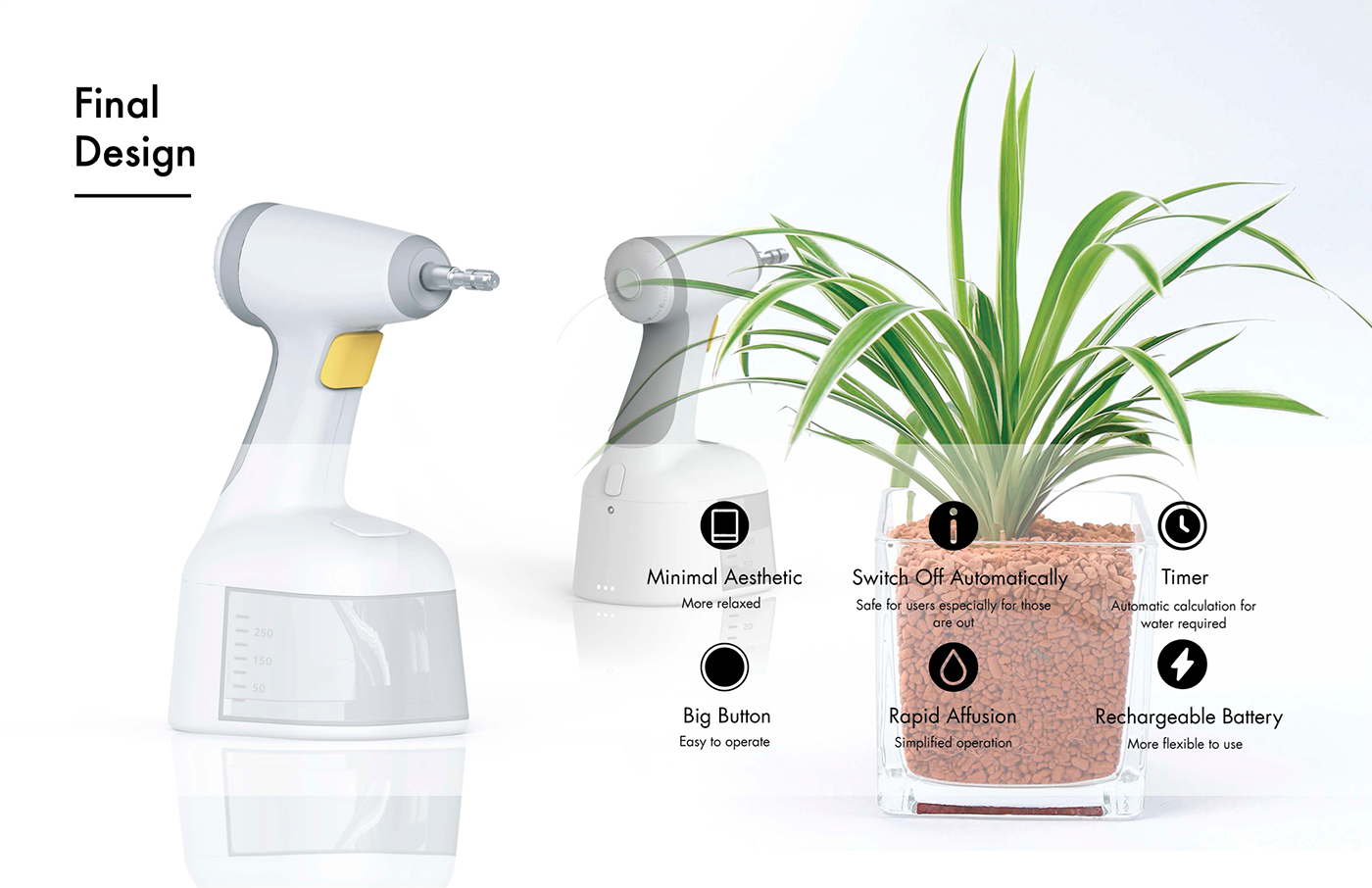 Electric，Sprayer，Chinese designer，yilei cai，MUJI，