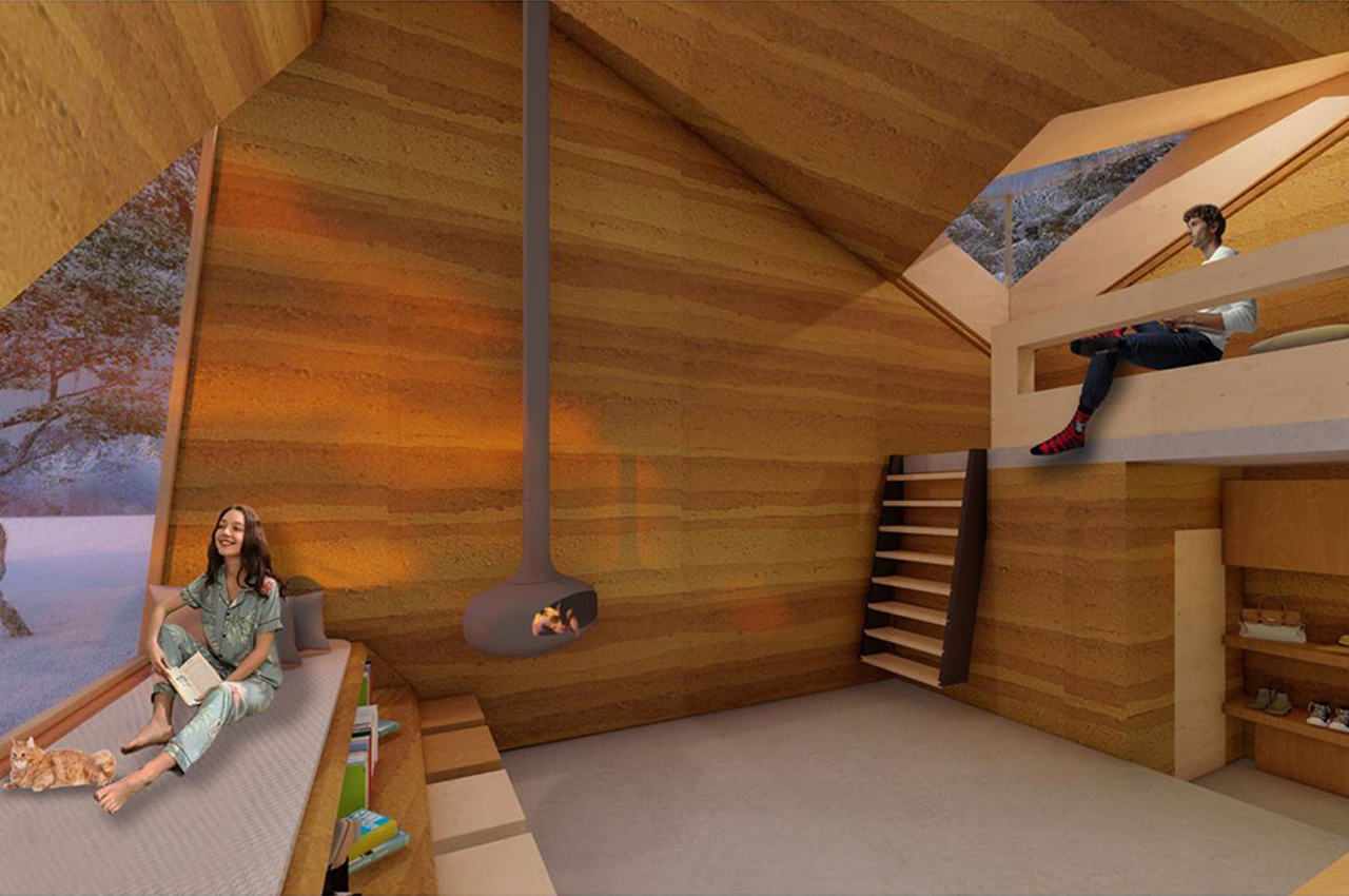 Hill House，Green roof，villa，Architectural design，